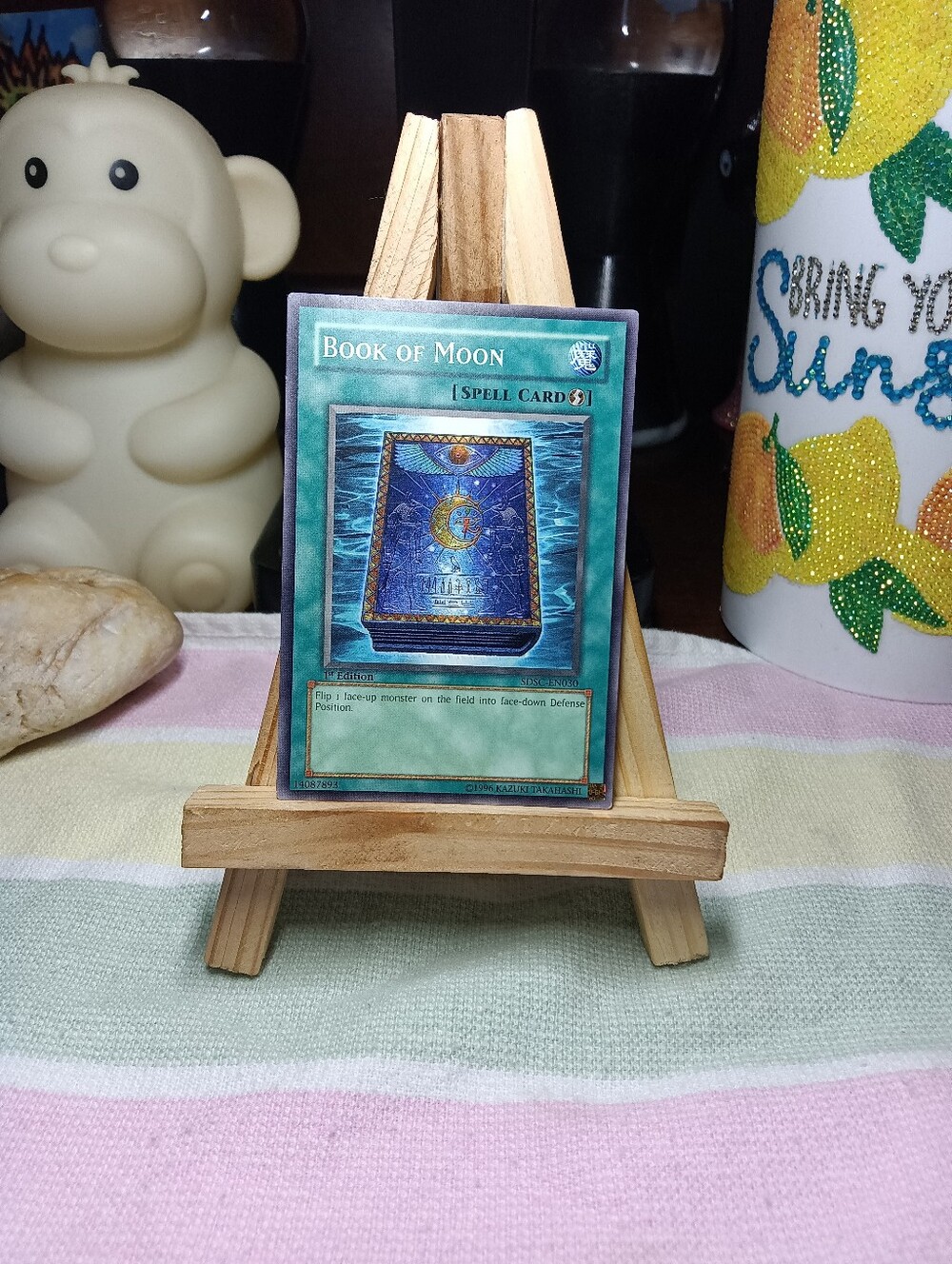 Book of Moon SDSC-EN030 1st Edition Yu-Gi-Oh 1996 Edition